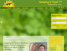 Tablet Screenshot of camping-tivoli.com